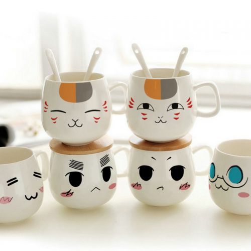 Tasse manga Livre des amis de Natsume Chat Enseignant place - Ref 2701591