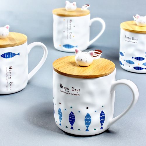 Tasse manga jardin Cat - Ref 2702506