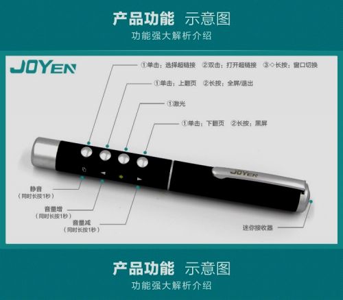 Telecommande - pointeur laser - Ref 384092