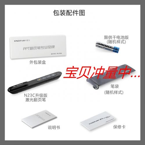 Telecommande - pointeur laser - Ref 385649