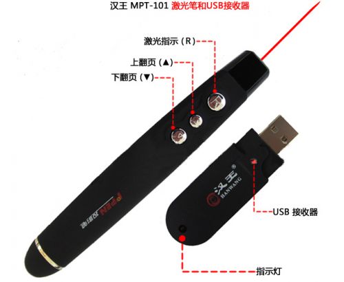 Telecommande - pointeur laser - Ref 390171