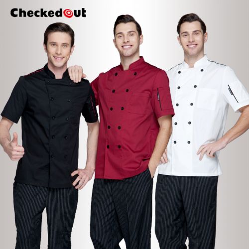 Tenue de cuisinier CHECKED OUT en Toile coton - Ref 1907433
