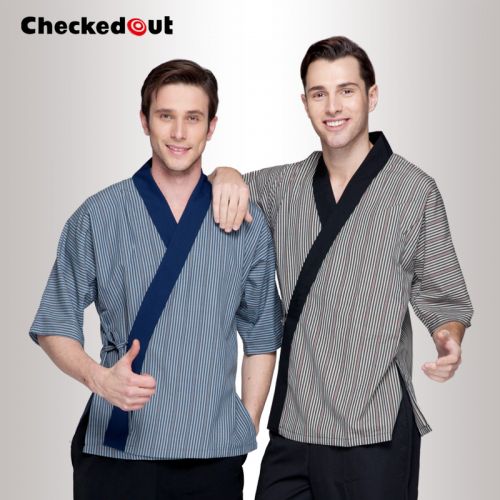 Tenue de cuisinier CHECKED OUT en polyester - Ref 1910370