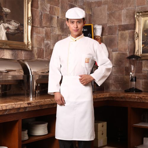 Tenue de cuisinier en polyester - Ref 1910451