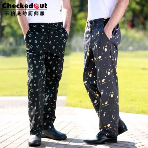Tenue de cuisinier CHECKED OUT en coton - Ref 1910813