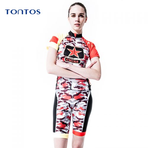 Tenue de cyclisme femme TONTOS - Ref 2210605