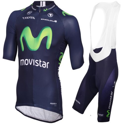 Tenue de cyclisme mixte MOVISTAR - Ref 2214024