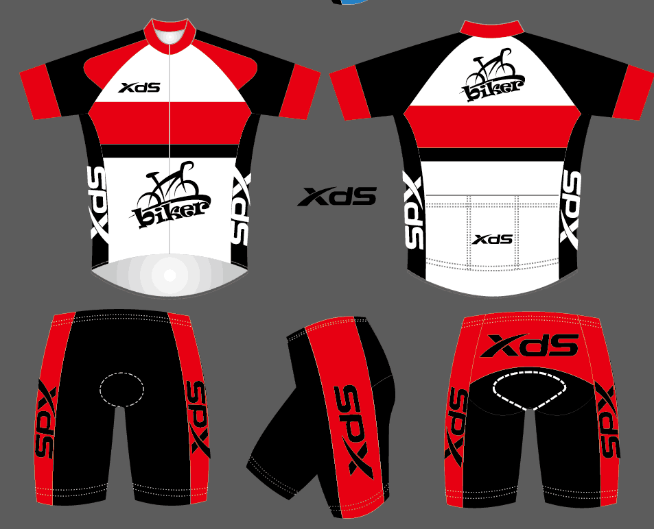Tenue de cycliste mixte - Ref 2216872