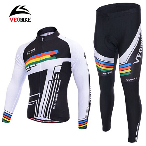 Tenue de cycliste mixte VEOBIKE - Ref 2217322