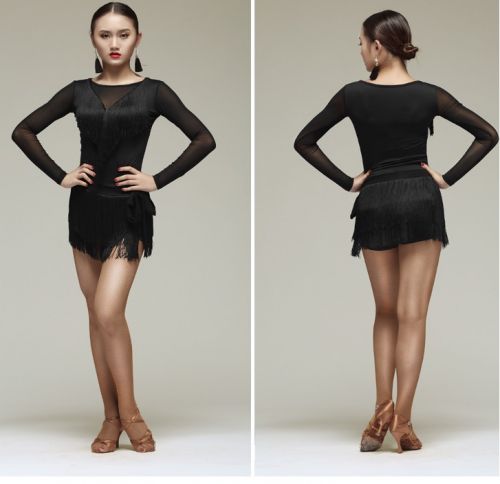 Tenue de danse espagnole pour femme en spandex - Ref 2861638