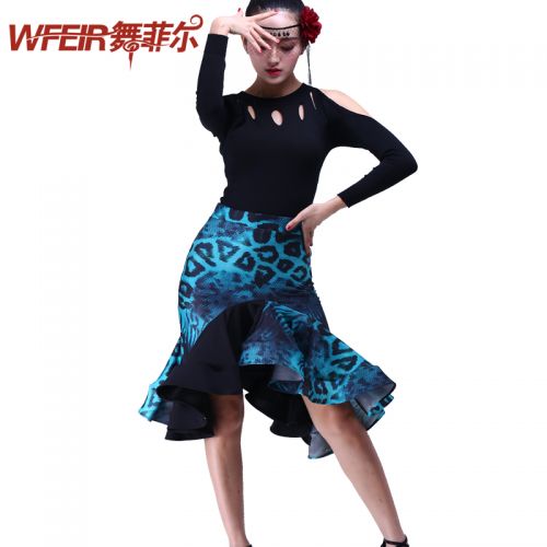 Tenue de danse latino pour femme WFEIR en spandex - Ref 2850749