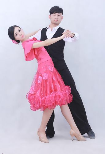  Tenue de danse latino pour femme en spandex - Ref 2857810
