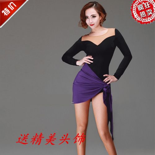 Tenue de danse latino pour femme en spandex - Ref 2860357