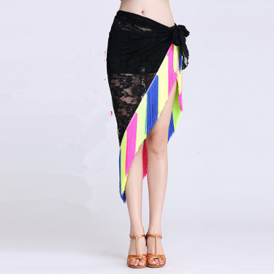 Tenue de danse latino pour femme en spandex - Ref 2860645