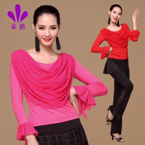 Tenue de danse latino pour femme en spandex - Ref 2869512