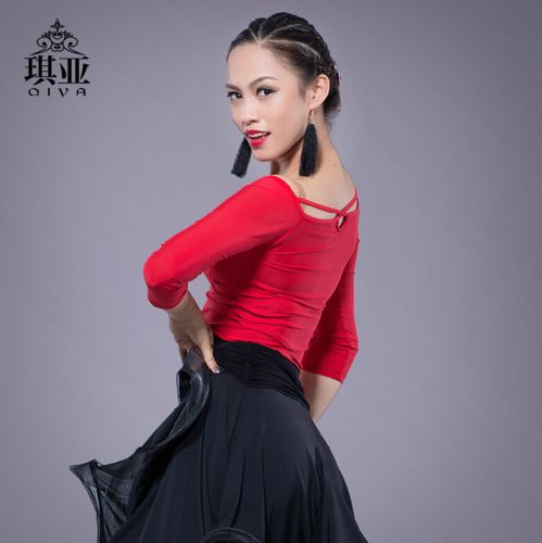 Tenue de danse latino pour femme en spandex - Ref 2870045