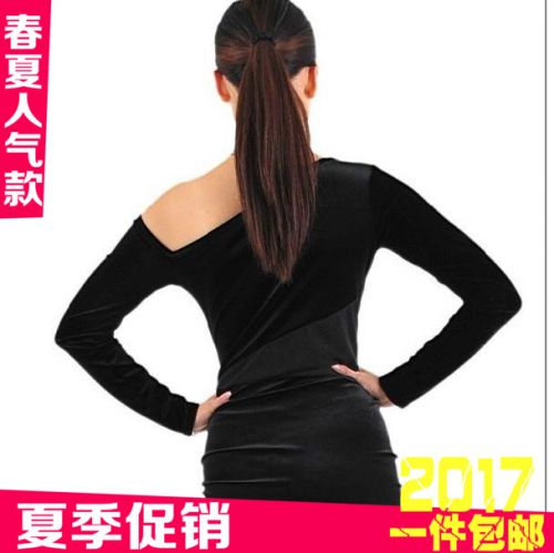 Tenue de danse latino pour femme en velours - Ref 2870413