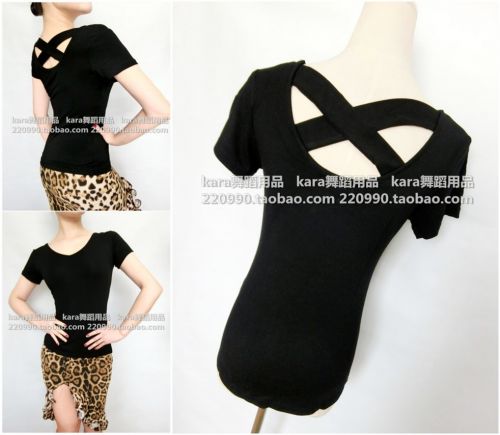 Tenue de danse latino pour femme en coton - Ref 2872539