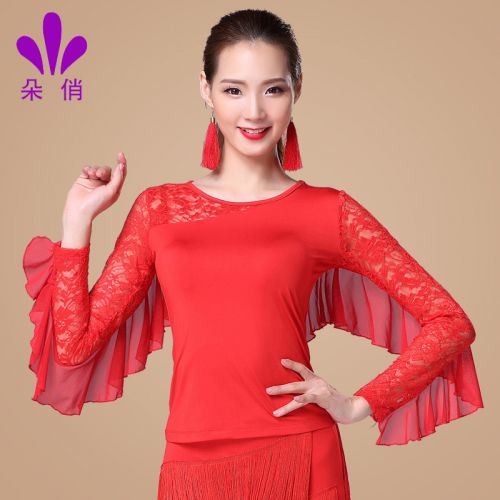 Tenue de danse latino pour femme en spandex - Ref 2873243