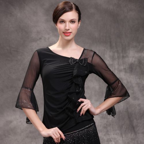 Tenue de danse latino pour femme en polyester - Ref 2873260