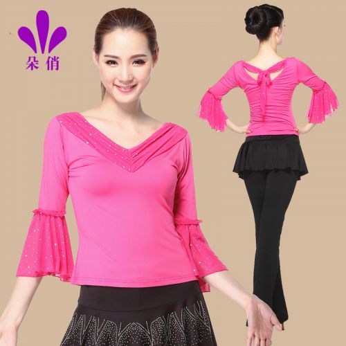 Tenue de danse latino pour femme en spandex - Ref 2875047