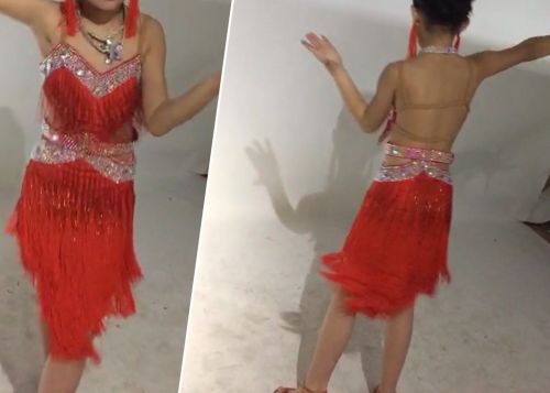 Tenue de danse latino pour femme - Ref 2880530