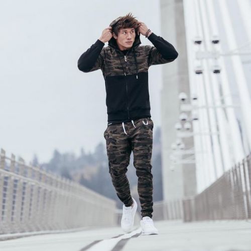  Tenue de sport homme AESTHETIC REVOLUTION en coton - Ref 466507