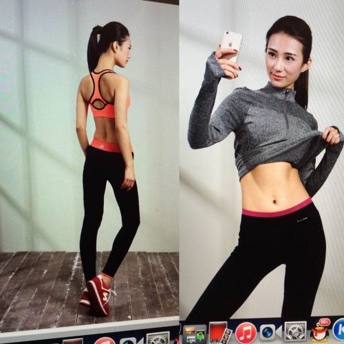  Tenue de sport femme en polyester - Ref 466564