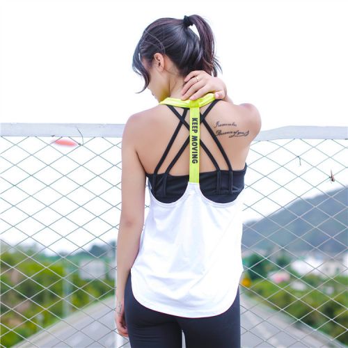 Tenue de sport femme Modèle Hit T-vest en spandex - Ref 466809