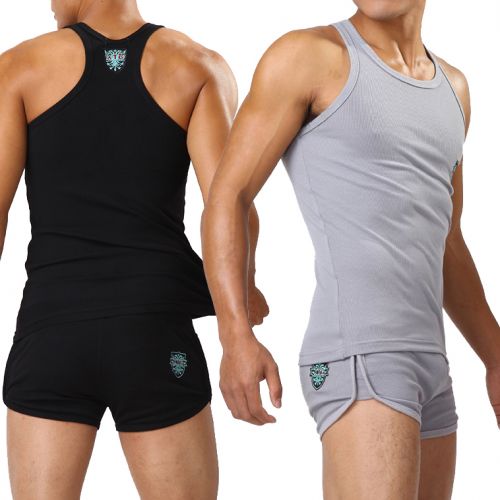 Tenue de sport homme AQUX aqux st-b en coton - Ref 467055