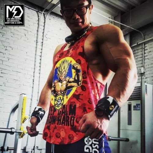  Tenue de sport homme MUSCLE DOG en coton - Ref 467256