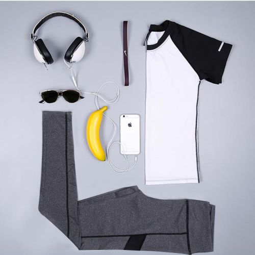 Tenue de sport femme ESADAHOME pièce de remise en forme en coton - Ref 467375