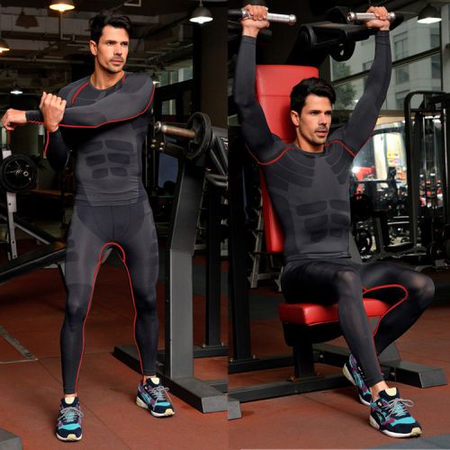 Tenue de sport homme YOUPIN en LYCRA Lycra - Ref 467542