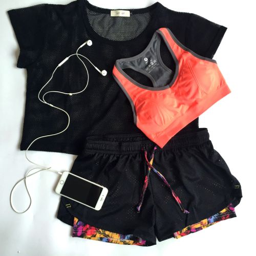  Tenue de sport femme AOJO en nylon - Ref 467768