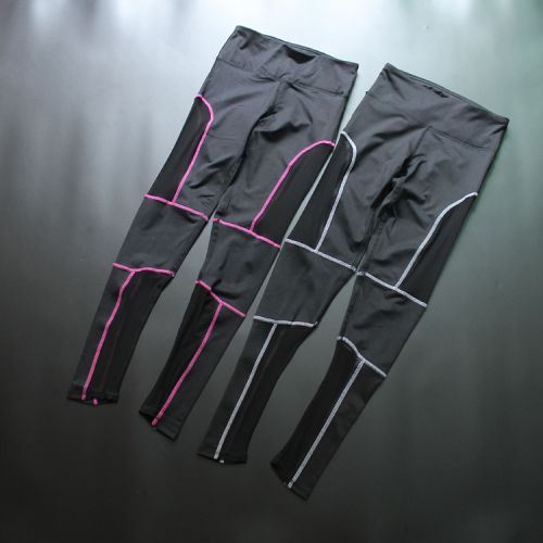 Tenue de sport femme pantalons de gaze de pression en nylon - Ref 467780