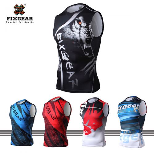 Tenue de sport homme FIXGEAR gilet BX- en polyester - Ref 467930