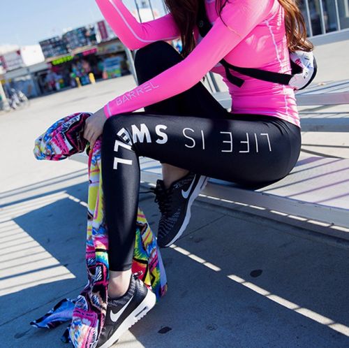  Tenue de sport femme en spandex - Ref 467932
