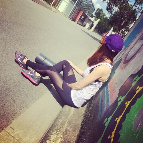  Tenue de sport femme en nylon - Ref 468211
