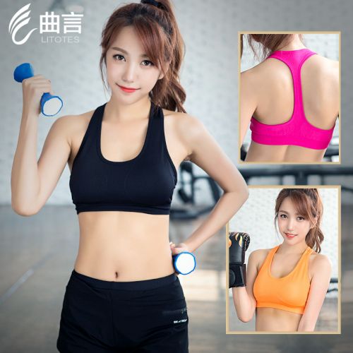 Tenue de sport femme campagne de sous-vêtements sans couture en nylon - Ref 468300