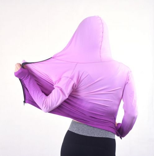 Tenue de sport femme Veste Gradient en nylon - Ref 468439