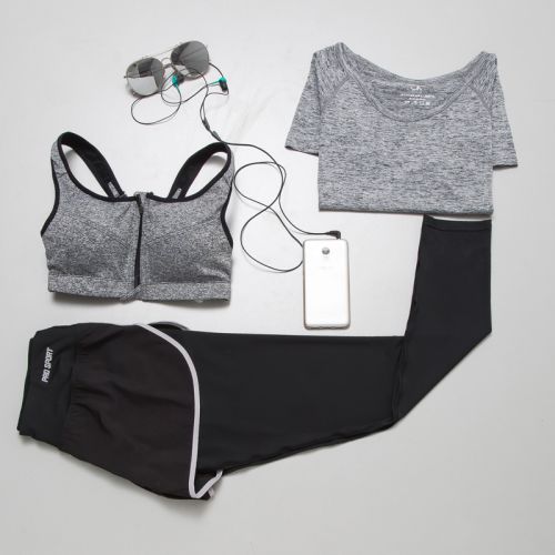 Tenue de sport femme Yoga Suit en nylon - Ref 468493