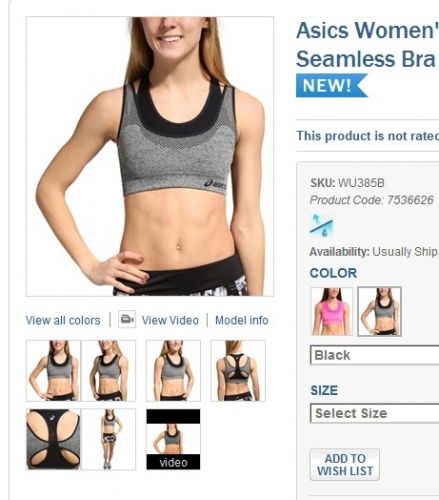 Tenue de sport femme aucun - Ref 468518
