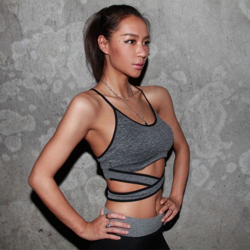  Tenue de sport femme HUIHUI en nylon - Ref 468523