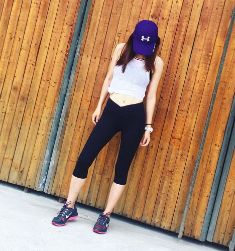 Tenue de sport femme bk en nylon - Ref 468561