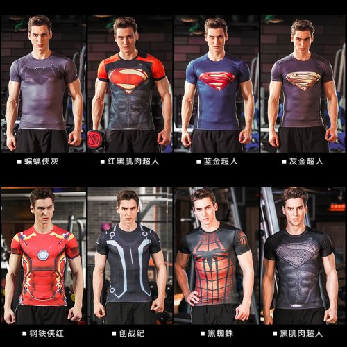 Tenue de sport homme A la série Heroes en LYCRA Lycra - Ref 468597