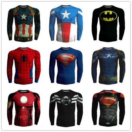 Tenue de sport homme Collant Superhero - Ref 468761