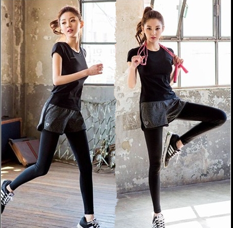  Tenue de sport femme HANMO en LYCRA Lycra - Ref 468876