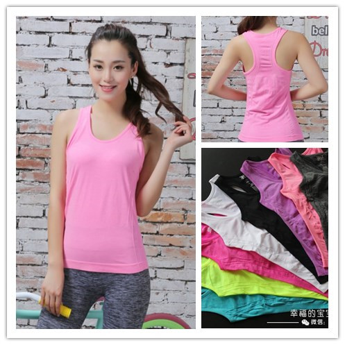 Tenue de sport femme Paragraphe gilet sans manches ONE en polyester - Ref 469229