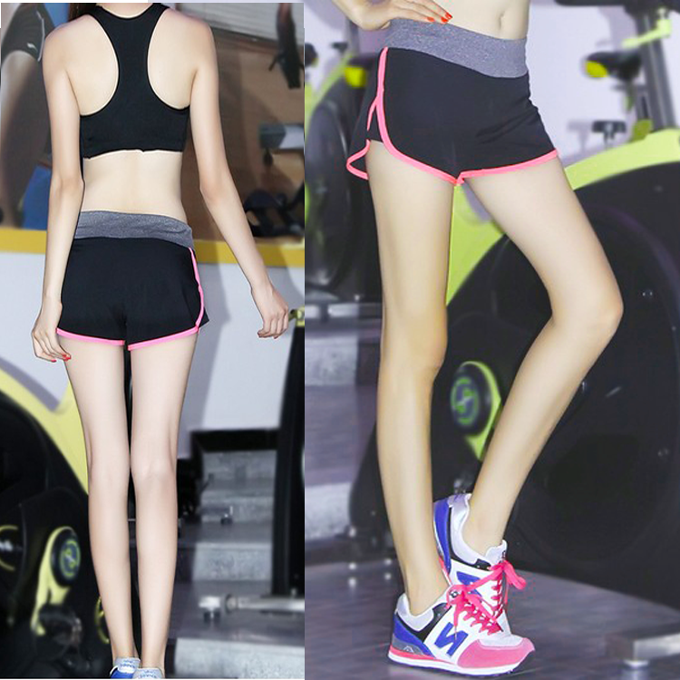 Tenue de sport femme Fitness Shorts femmes en nylon - Ref 469565