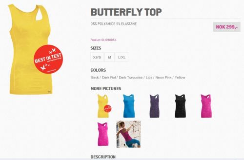  Tenue de sport femme en polyester - Ref 469858